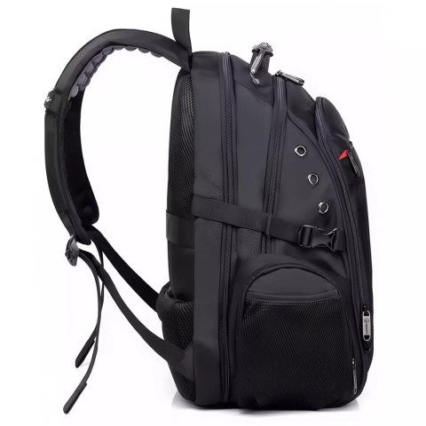 Bange Plecak wodoodporny Bange torba na laptopa 15" miejski podróżny 48x35x23 cm do pracy szkoły samolotu męski damski USB Czarny Bange Plecak wodoodporny Bange torba na laptopa 15" miejski podróżny 48x35x23 cm do pracy szkoły samolotu męski damski USB Czarny
