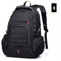 Bange Plecak wodoodporny Bange torba na laptopa 15" miejski podróżny 48x35x23 cm do pracy szkoły samolotu męski damski USB Czarny
