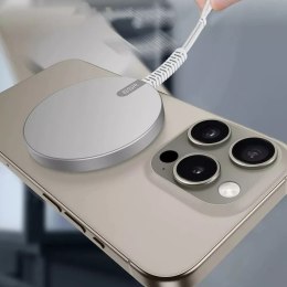 ESR Ładowarka indukcyjna Esr Halolock Qi2 Mini Magnetic Magsafe Wireless Charger 15W Srebrny