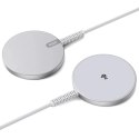 ESR Ładowarka indukcyjna Esr Halolock Qi2 Mini Magnetic Magsafe Wireless Charger 15W Srebrny