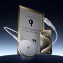 ESR Ładowarka indukcyjna Esr Halolock Qi2 Mini Magnetic Magsafe Wireless Charger 15W Srebrny