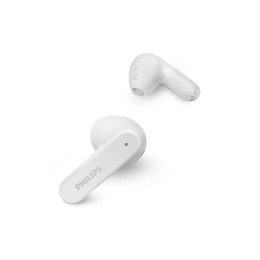 Philips Słuchawki Philips douszne TWS bezprzewodowe Bluetooth True Wireless białe phil-tat2139wt/00