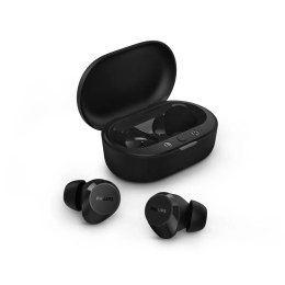 Philips Słuchawki Philips douszne TWS bezprzewodowe Bluetooth True Wireless czarne Phil-tat1209bk/00