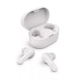 Philips Słuchawki Philips douszne bezprzewodowe Bluetooth True Wireless TWS białe Tat1138wt