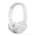 Philips Słuchawki nauszne bezprzewodowe Bluetooth Philips białe Tauh202wt