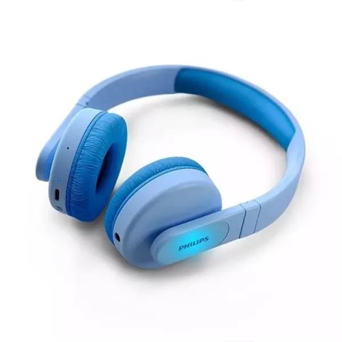 Philips Słuchawki nauszne bezprzewodowe Bluetooth dla dzieci Philips niebieskie Tak4206bl/00 Philips Słuchawki nauszne bezprzewodowe Bluetooth dla dzieci Philips niebieskie Tak4206bl/00