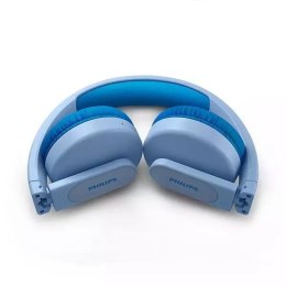 Philips Słuchawki nauszne bezprzewodowe Bluetooth dla dzieci Philips niebieskie Tak4206bl/00
