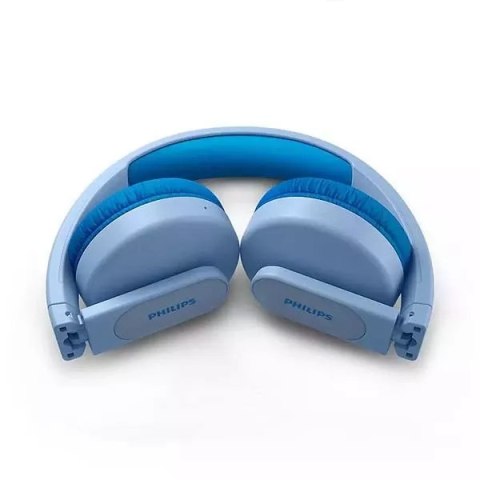 Philips Słuchawki nauszne bezprzewodowe Bluetooth dla dzieci Philips niebieskie Tak4206bl/00 Philips Słuchawki nauszne bezprzewodowe Bluetooth dla dzieci Philips niebieskie Tak4206bl/00