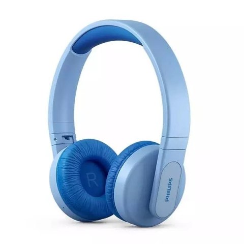 Philips Słuchawki nauszne bezprzewodowe Bluetooth dla dzieci Philips niebieskie Tak4206bl/00 Philips Słuchawki nauszne bezprzewodowe Bluetooth dla dzieci Philips niebieskie Tak4206bl/00