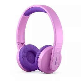 Philips Słuchawki nauszne bezprzewodowe Bluetooth dla dzieci Philips różowe Tak4206pk