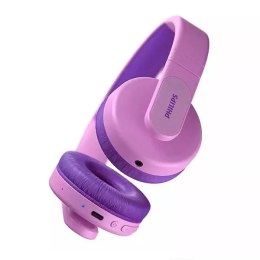 Philips Słuchawki nauszne bezprzewodowe Bluetooth dla dzieci Philips różowe Tak4206pk
