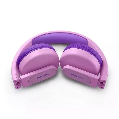 Philips Słuchawki nauszne bezprzewodowe Bluetooth dla dzieci Philips różowe Tak4206pk Philips Słuchawki nauszne bezprzewodowe Bluetooth dla dzieci Philips różowe Tak4206pk