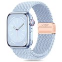 ProducentTymczasowy Pasek nylonowy do Apple Watch 4 / 5 / 6 / 7 / 8 / 9 / SE (38 / 40 / 41 mm) NylonMag Baby Blue