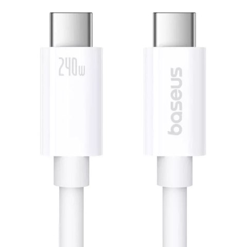 Baseus Kabel USB-C do USB-C Baseus Superior 2 240W. 1,8m Biały Baseus Kabel USB-C do USB-C Baseus Superior 2 240W. 1,8m Biały