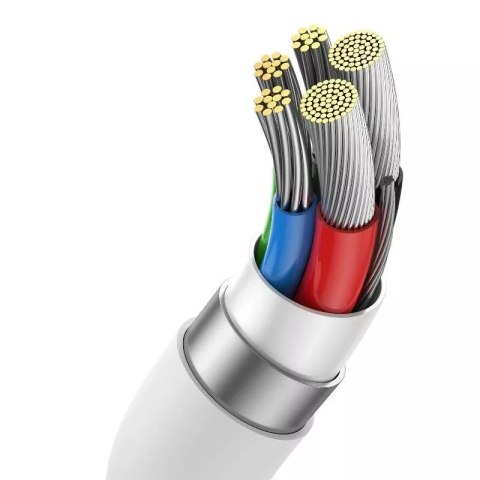 Baseus Kabel USB-C do USB-C Baseus Superior 2 240W. 1,8m Biały Baseus Kabel USB-C do USB-C Baseus Superior 2 240W. 1,8m Biały