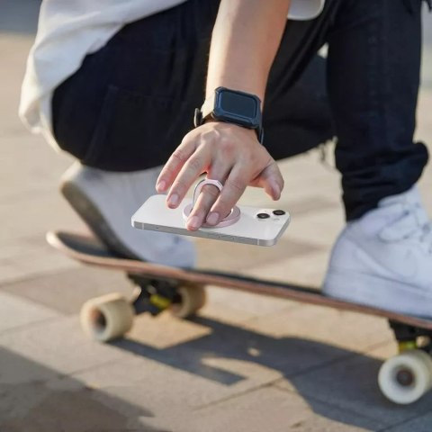ESR Uchwyt magnetyczny ESR HaloLock Magnetic MagSafe Phone Ring Stand Pastelowy Różowy ESR Uchwyt magnetyczny ESR HaloLock Magnetic MagSafe Phone Ring Stand Pastelowy Różowy