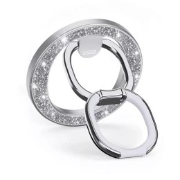 ESR Uchwyt magnetyczny ESR HaloLock Magnetic MagSafe Ring Stand na telefon palec Rhinestone