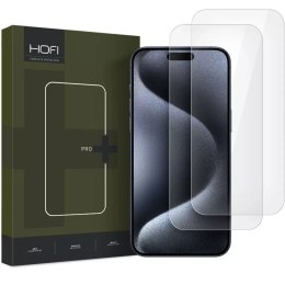 Hofi 2x Szkło hartowane Hofi 9H Glass Pro+ do iPhone 16 Pro Max Clear
