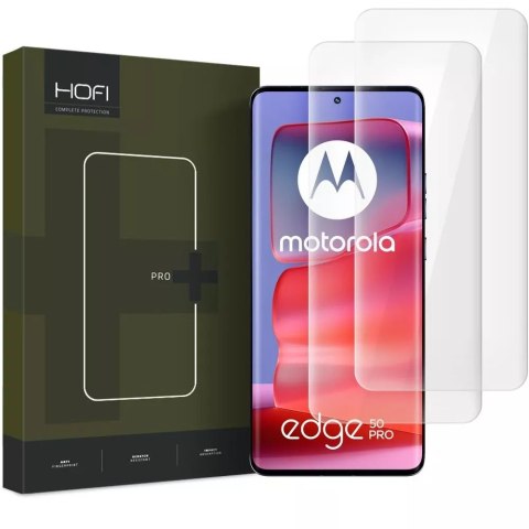 Hofi Szkło hartowane do Motorola Edge 50 Fusion / Edge 50 Pro 5G Hofi UV Glass Pro+ 2-Pack Clear Hofi Szkło hartowane do Motorola Edge 50 Fusion / Edge 50 Pro 5G Hofi UV Glass Pro+ 2-Pack Clear