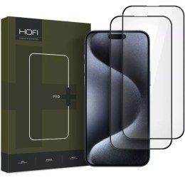Hofi Szkło Hartowane Hofi Glass Pro+ 2-pack do IPhone 16 Pro Black