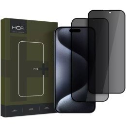 Hofi Szkło prywatyzujące Hofi Anti Spy Glass Pro+ 2-Pack do iPhone 16 Plus Privacy