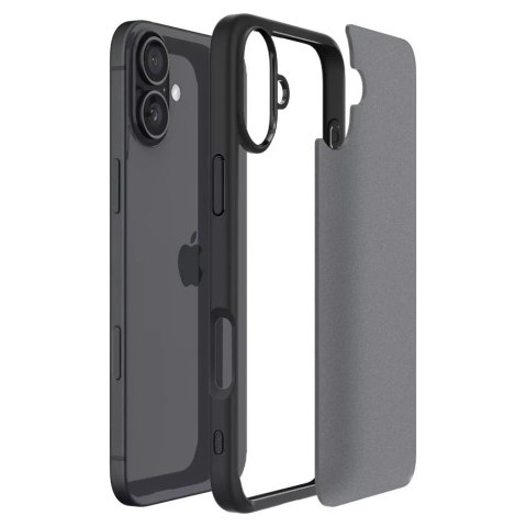ProducentTymczasowy Etui Spigen Ultra Hybrid do Apple iPhone 16 Frost Black ProducentTymczasowy Etui Spigen Ultra Hybrid do Apple iPhone 16 Frost Black
