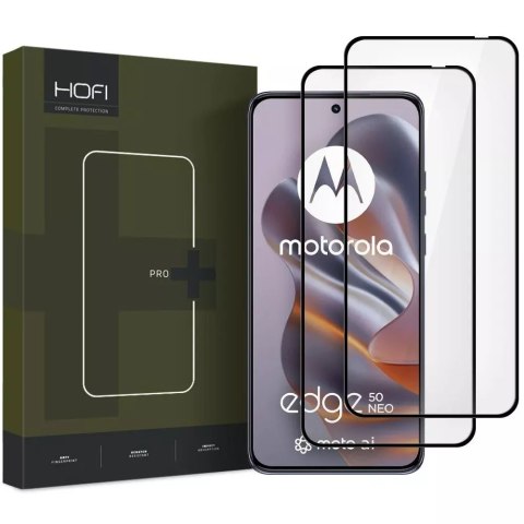 Hofi Szkło Hartowane Hofi Glass Pro+ 2-Pack do Motorola Edge 50 Neo Black Hofi Szkło Hartowane Hofi Glass Pro+ 2-Pack do Motorola Edge 50 Neo Black