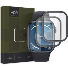 Hofi Szkło Hybrydowe Hofi Hybrid Pro+ 2-Pack do Apple Watch 7 / 8 / 9 (45 mm) Black