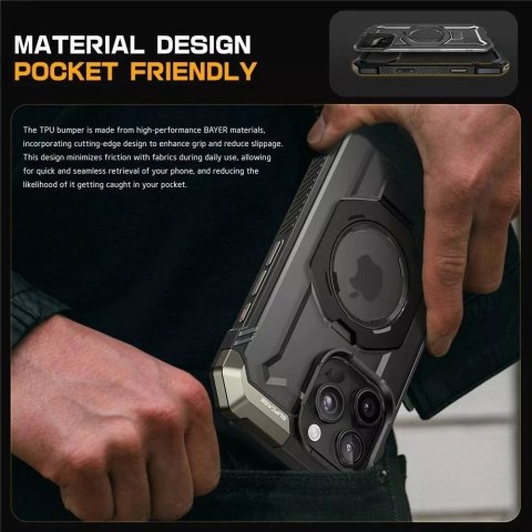SUPCASE Etui Supcase UB Grip Mag Magsafe do iPhone 16 Pro Black SUPCASE Etui Supcase UB Grip Mag Magsafe do iPhone 16 Pro Black