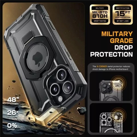 SUPCASE Etui Supcase UB Grip Mag Magsafe do iPhone 16 Pro Black SUPCASE Etui Supcase UB Grip Mag Magsafe do iPhone 16 Pro Black