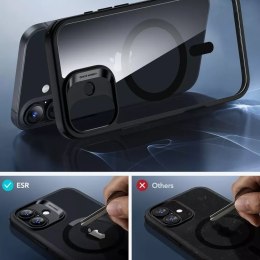 ESR Etui obudowa ESR Classic Hybrid Halolock Magsafe & Tempered Glass do iPhone 16 Clear/Black