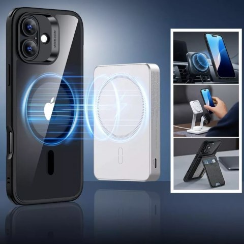ESR Etui obudowa ESR Classic Hybrid Halolock Magsafe & Tempered Glass do iPhone 16 Clear/Black ESR Etui obudowa ESR Classic Hybrid Halolock Magsafe & Tempered Glass do iPhone 16 Clear/Black