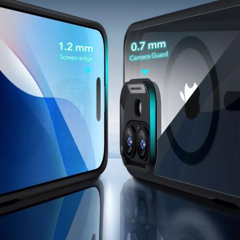 ESR Etui obudowa ESR Classic Hybrid Halolock Magsafe & Tempered Glass do iPhone 16 Clear/Black ESR Etui obudowa ESR Classic Hybrid Halolock Magsafe & Tempered Glass do iPhone 16 Clear/Black
