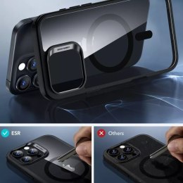 ESR Etui obudowa ESR Classic Hybrid Halolock Magsafe & Tempered Glass do iPhone 16 Clear/Black