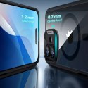 ESR Etui obudowa ESR Classic Hybrid Halolock Magsafe & Tempered Glass do iPhone 16 Plus Clear/Black