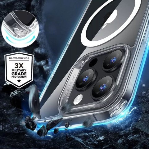 ESR Etui obudowa ESR Classic Hybrid Halolock Magsafe & Tempered Glass do iPhone 16 Pro Clear ESR Etui obudowa ESR Classic Hybrid Halolock Magsafe & Tempered Glass do iPhone 16 Pro Clear