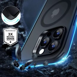ESR Etui obudowa ESR Classic Hybrid Halolock Magsafe & Tempered Glass do iPhone 16 Pro Max Frosted Black