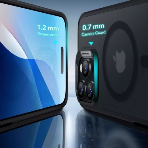 ESR Etui obudowa ESR Classic Hybrid Halolock Magsafe & Tempered Glass do iPhone 16 Pro Max Frosted Black ESR Etui obudowa ESR Classic Hybrid Halolock Magsafe & Tempered Glass do iPhone 16 Pro Max Frosted Black