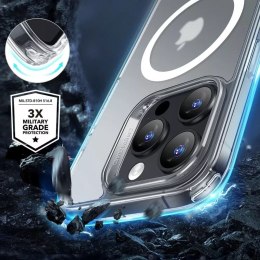 ESR Etui obudowa ESR Classic Hybrid Halolock Magsafe & Tempered Glass do iPhone 16 Pro Max Frosted Clear