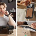 ESR Etui obudowa ESR Classic Hybrid Kickstand Halolock Magsafe & Tempered Glass do iPhone 16 Clear/Black