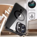 ESR Etui obudowa ESR Classic Hybrid Kickstand Halolock Magsafe & Tempered Glass do iPhone 16 Clear/Black