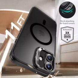 ESR Etui obudowa ESR Classic Hybrid Kickstand Halolock Magsafe & Tempered Glass do iPhone 16 Frosted Black