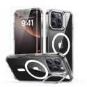 ESR Etui obudowa ESR Classic Hybrid Kickstand Halolock Magsafe & Tempered Glass do iPhone 16 Pro Clear