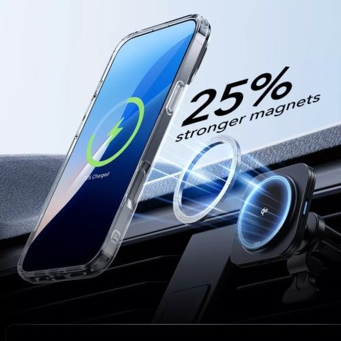 ESR Etui obudowa ESR Classic Hybrid Kickstand Halolock Magsafe & Tempered Glass do iPhone 16 Pro Clear ESR Etui obudowa ESR Classic Hybrid Kickstand Halolock Magsafe & Tempered Glass do iPhone 16 Pro Clear