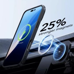 ESR Etui obudowa ESR Classic Hybrid Kickstand Halolock Magsafe & Tempered Glass do iPhone 16 Pro Frosted Black