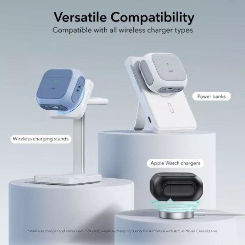 ESR Etui ochronne na słuchawki ESR Orbit Halolock MagSafe Apple AirPods 4 Black ESR Etui ochronne na słuchawki ESR Orbit Halolock MagSafe Apple AirPods 4 Black