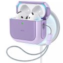 ESR Etui ochronne na słuchawki ESR Orbit Halolock MagSafe Apple AirPods 4 Purple