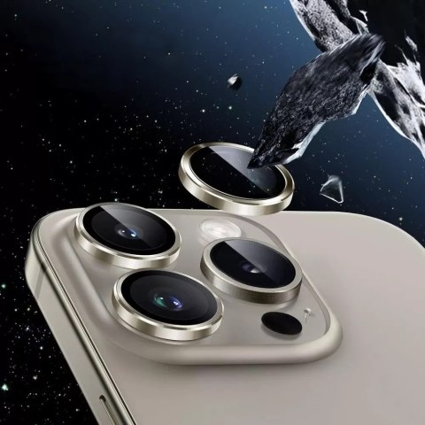 Hofi Osłona aparatu Hofi Camring Pro+ do iPhone 16 Pro / 16 Pro Max Desert Titanium Hofi Osłona aparatu Hofi Camring Pro+ do iPhone 16 Pro / 16 Pro Max Desert Titanium