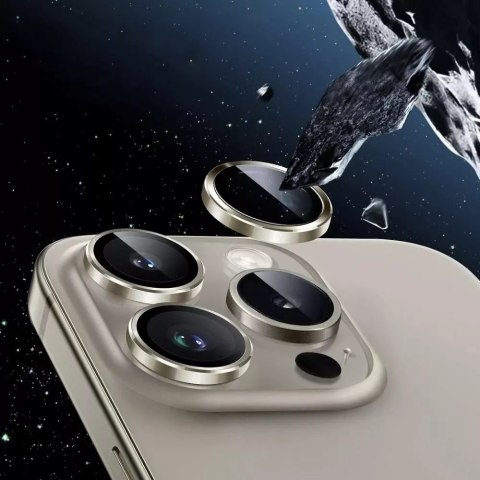 Hofi Osłona aparatu Hofi Camring Pro+ do iPhone 16 Pro / 16 Pro Max Natural Titanium Hofi Osłona aparatu Hofi Camring Pro+ do iPhone 16 Pro / 16 Pro Max Natural Titanium