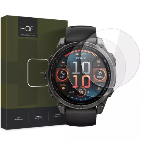 Hofi Szkło hartowane Hofi Glass Pro+ 2-Pack do Garmin Fenix 8 (47 mm) Clear Hofi Szkło hartowane Hofi Glass Pro+ 2-Pack do Garmin Fenix 8 (47 mm) Clear